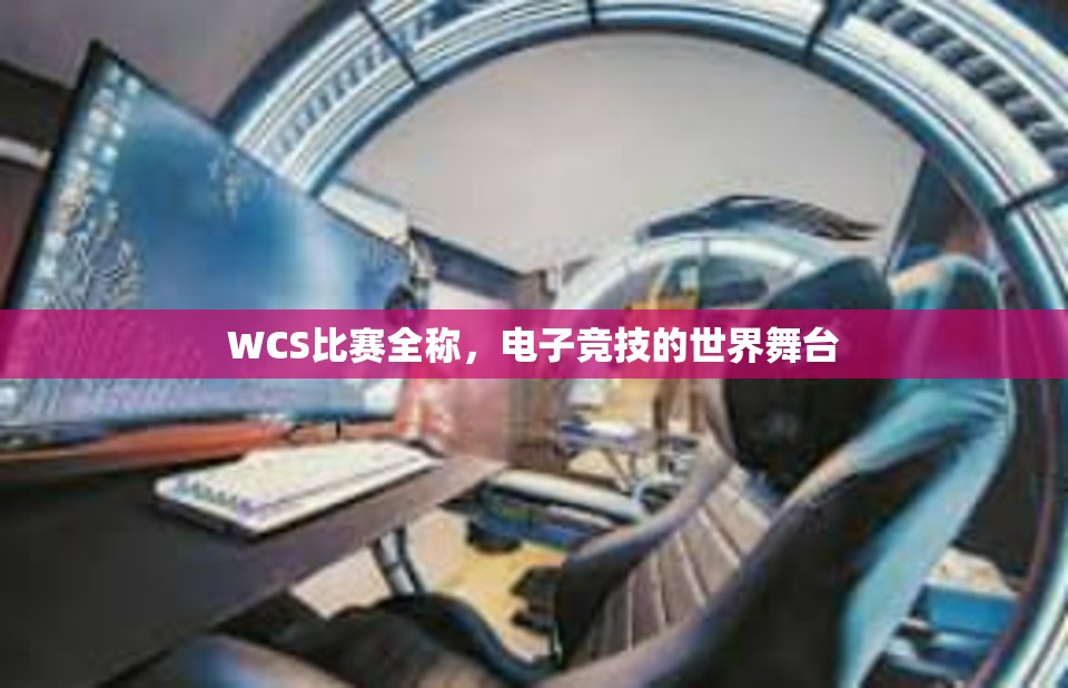 WCS比赛全称，电子竞技的世界舞台